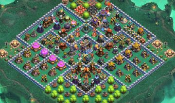 Vila CV 18 clash of clans