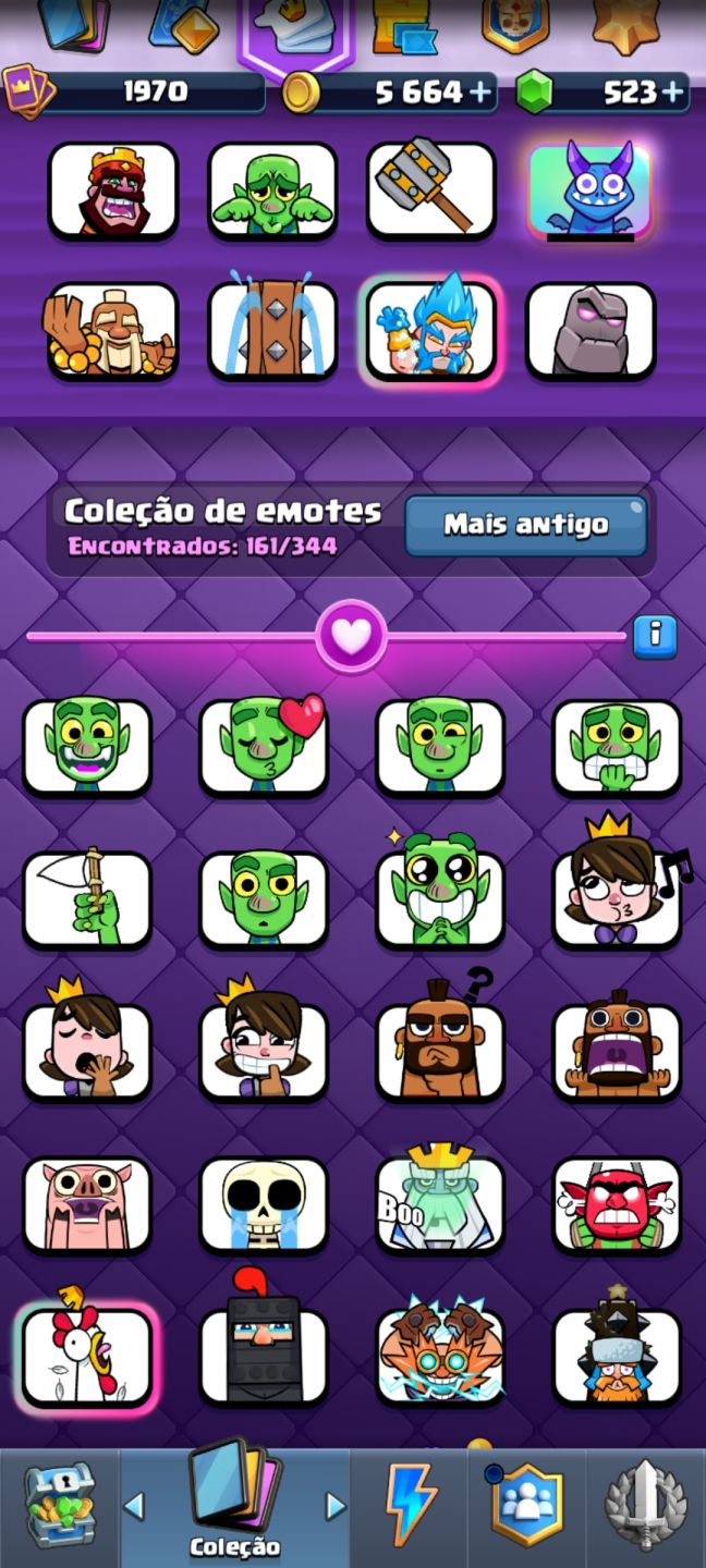 CONTA DE CLASH ROYALE COM 14k TROFÉUS