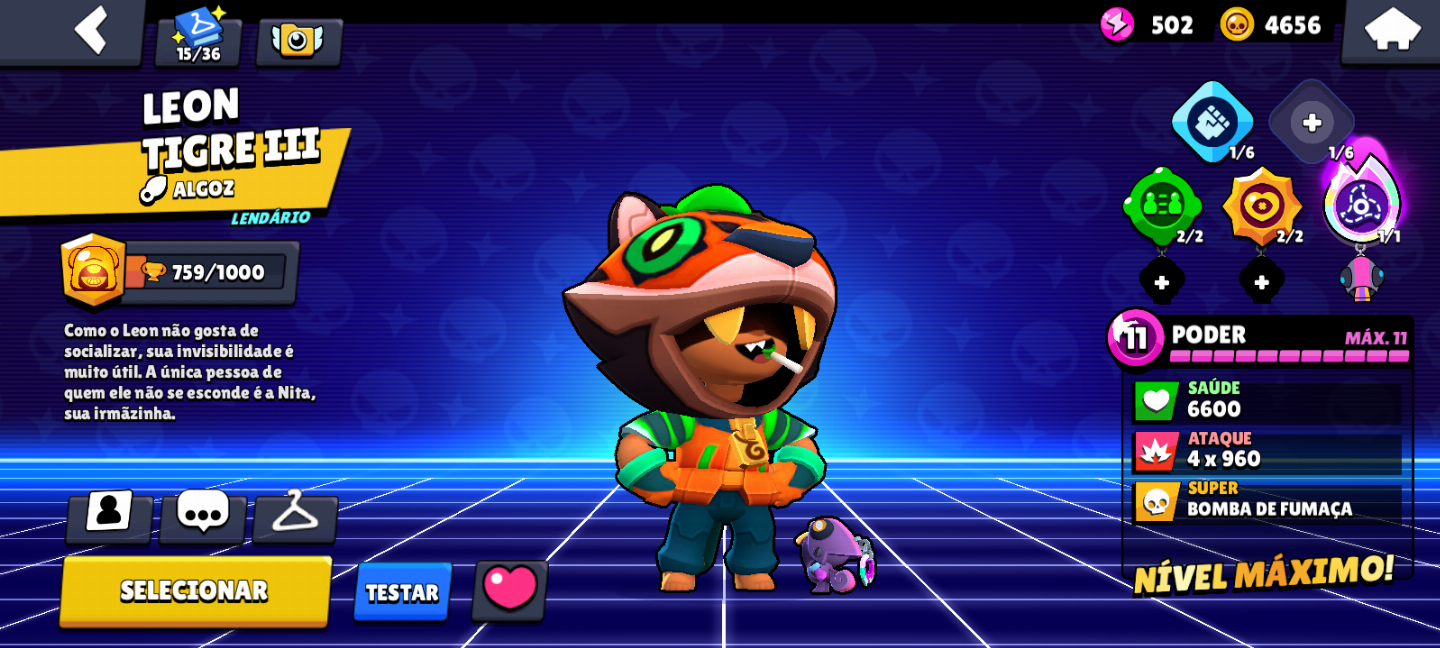 Conta Brawl Stars 40K Troféus + 700 GEMAS | Muitas Skins Épicas | Conta TOP!