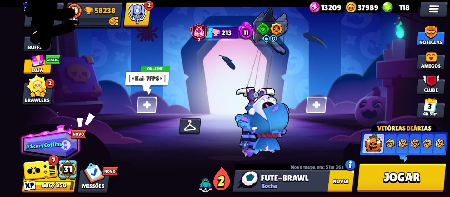 Contas brawl stars full acess