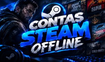 CONTAS STEAM OFFLINE | ENTREGA AUTOMÁTICA | SEM STEAM GUARD - MELHOR PREÇO!