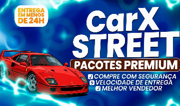 [PREMIUM] Contas CarX Street Full + Carros VIP + Mapas Liberados e Outros