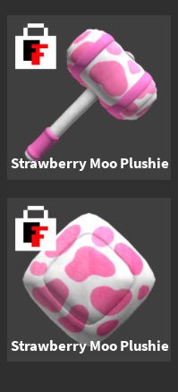 Strawberry Moo Plushie Marreta Flee The facility