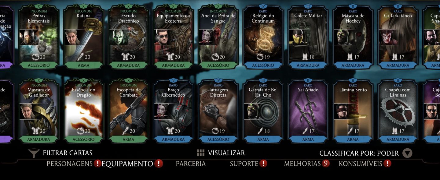 Conta Mortal Kombat Mobile para Iphone - ios