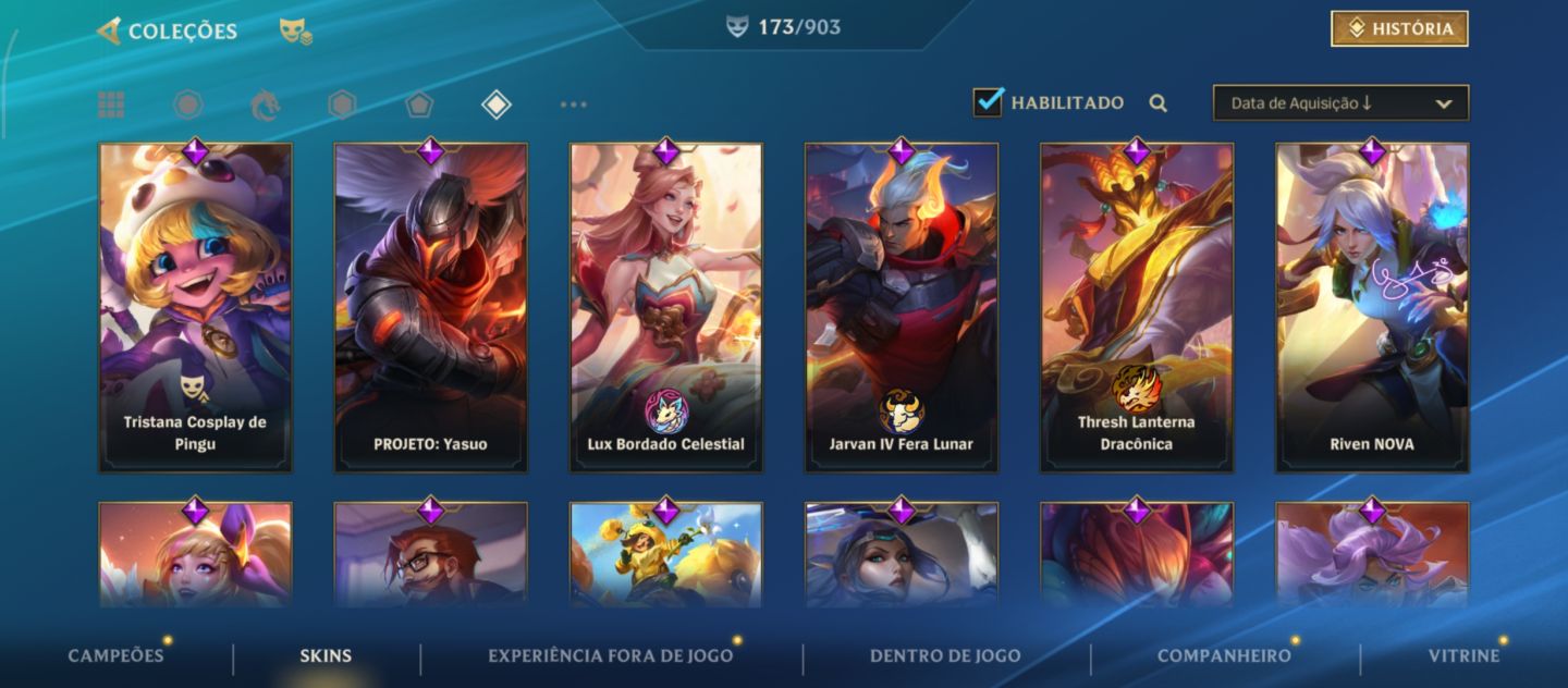 Conta Wild Rift