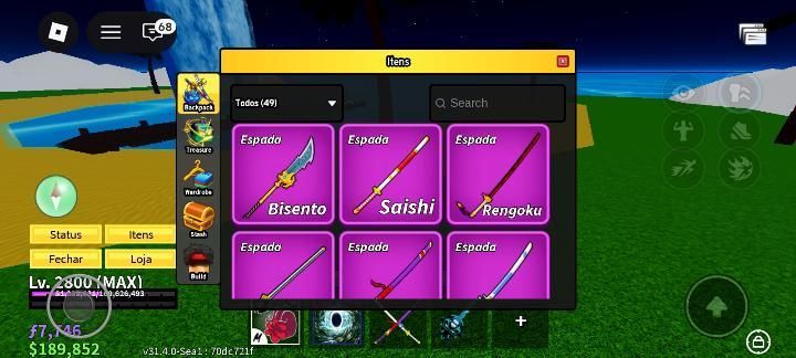 CONTA DE BLOX FRUIT LEVEL MAX, COM TODOS OS ESTILOS DE LUTA E PORTAL PERM