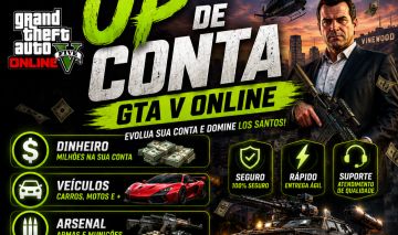 UP DE CONTA GTA V ONLINE