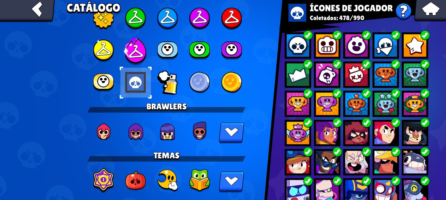 CONTA TOP BRAWL STARS 38.3K TROFÉUS!