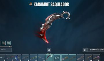 Conta valorant skins karambit saqueadora, e mais!