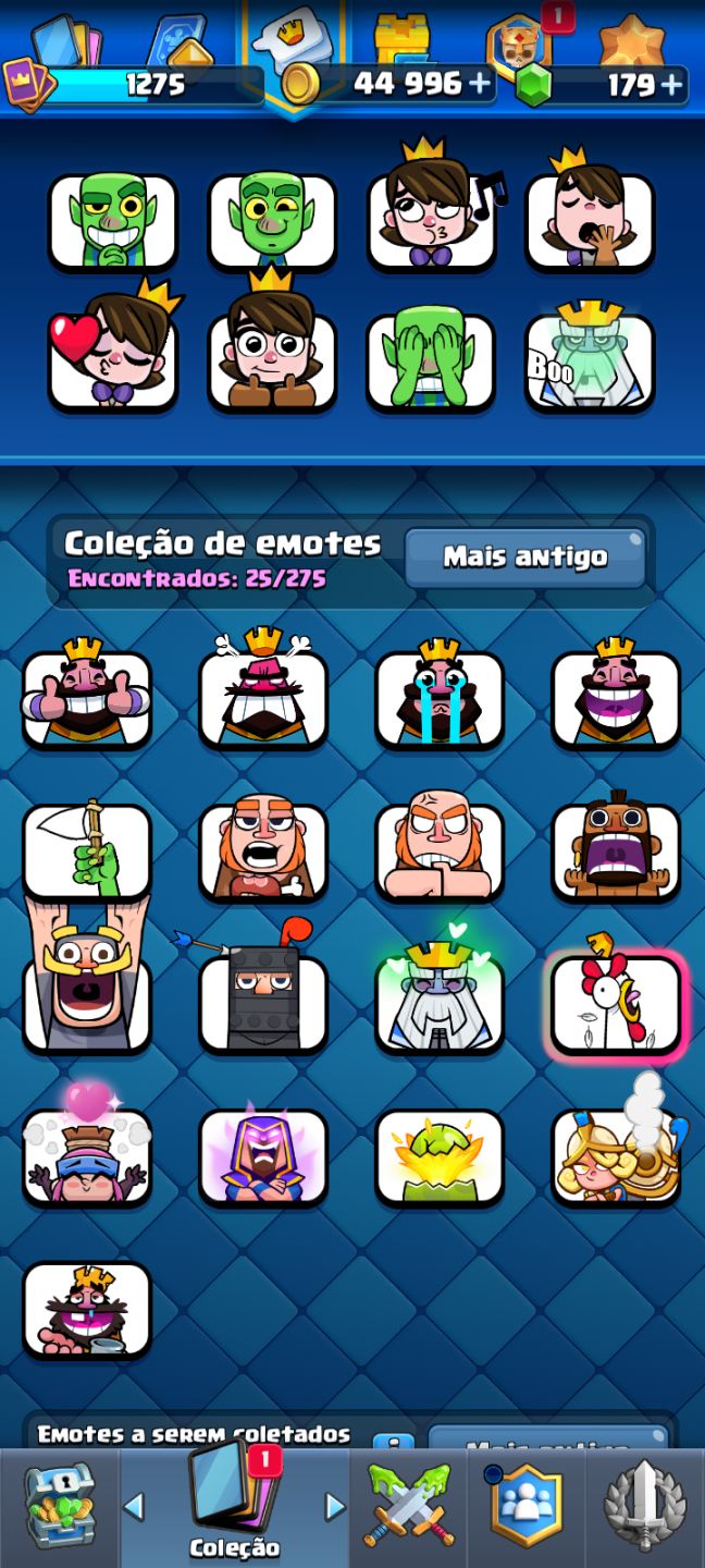 CONTA CLASH ROYALE - ARENA 19