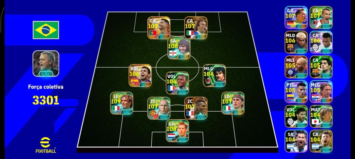 CONTA TOP EFOOTBALL COM MBAPE,lamine,gullit best novo del pierro