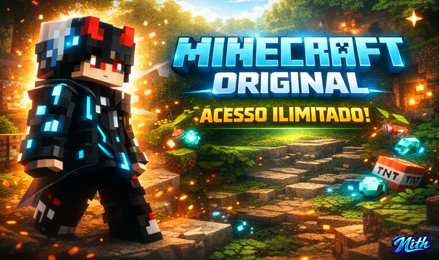 MINECRAFT FULL ACESSO - JAVA & BEDROCK EDITION