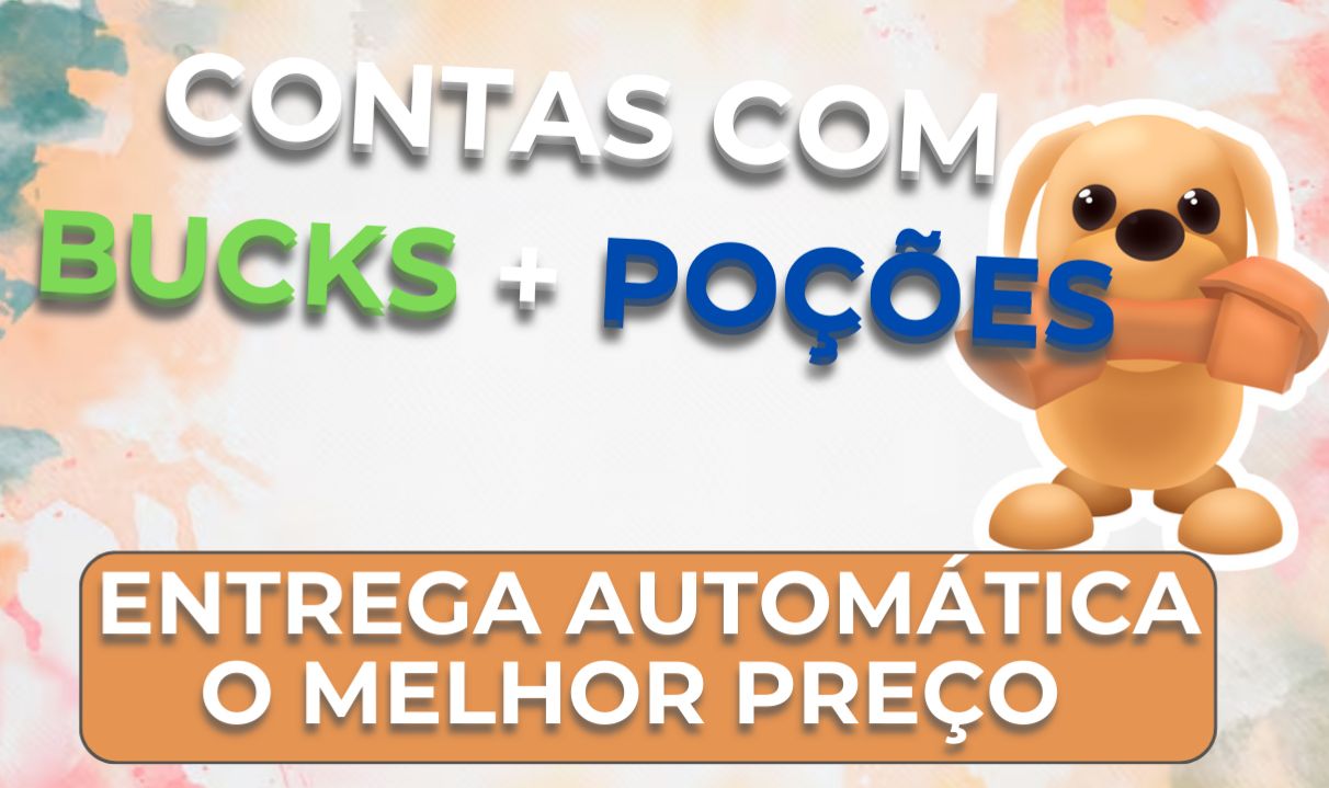 [PREÇO BAIXO] Adopt Me Contas com 150k Bucks + Poções + Pets| Entrega Imediata