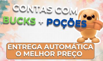 [PREÇO BAIXO] Adopt Me Contas com 150k Bucks + Poções + Pets| Entrega Imediata