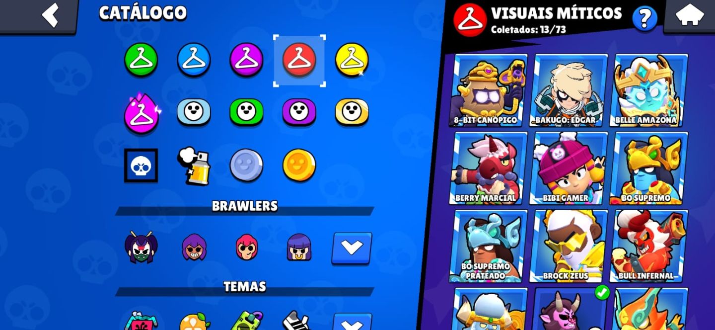 Conta de Brawl Stars muito rara.