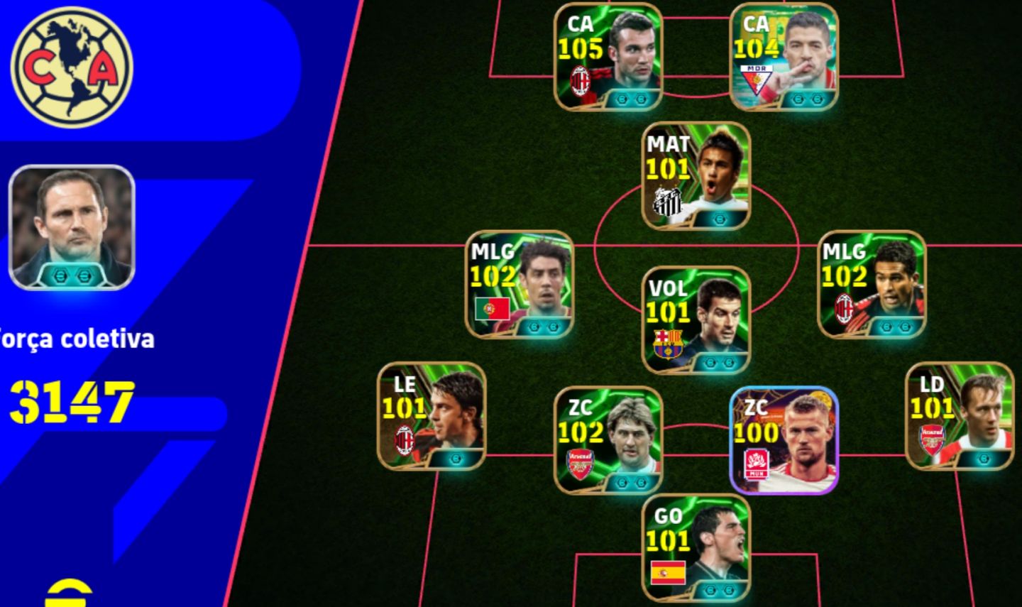 Conta efootball 3147 força
