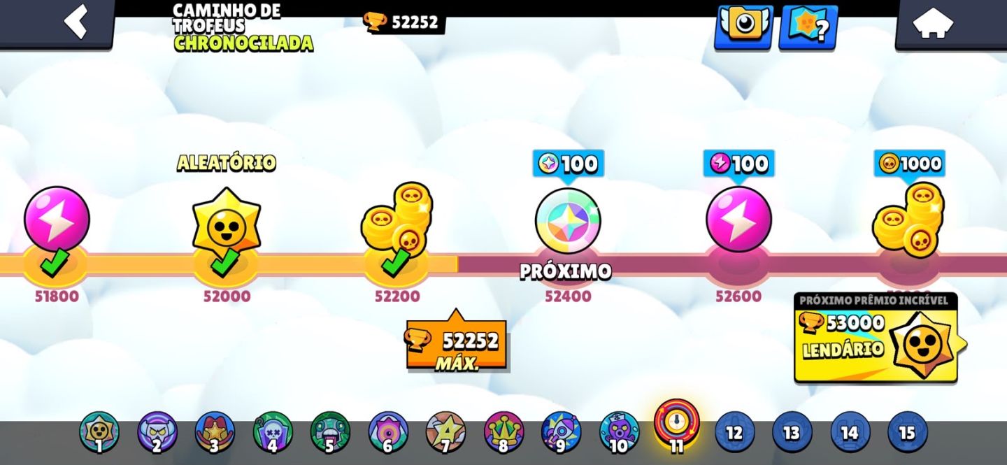 Brawl Stars | 105 Brawlers | 52.252 Troféus | Skins Raras | Faltam 3 para Full!