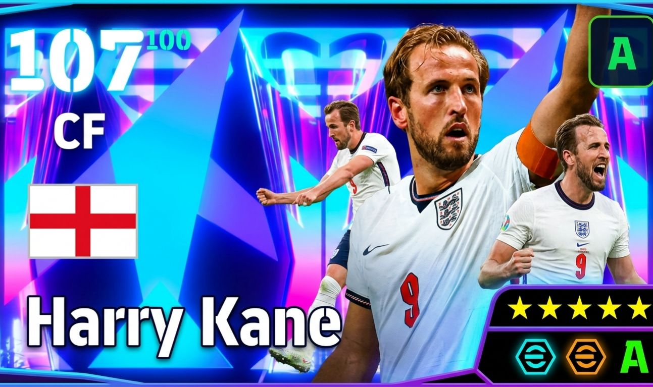 CONTA EFOOTBAL BRABA COM HARRY KANE BIG TIME 107 !!!!