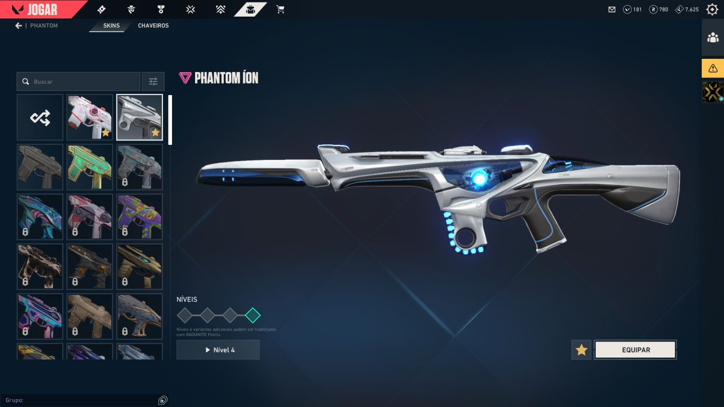 CONTA VALORANT FULL ACESSO | KARAMBIT SUBLIME + VANDAL SUBLIME + PHANTOM ÍON