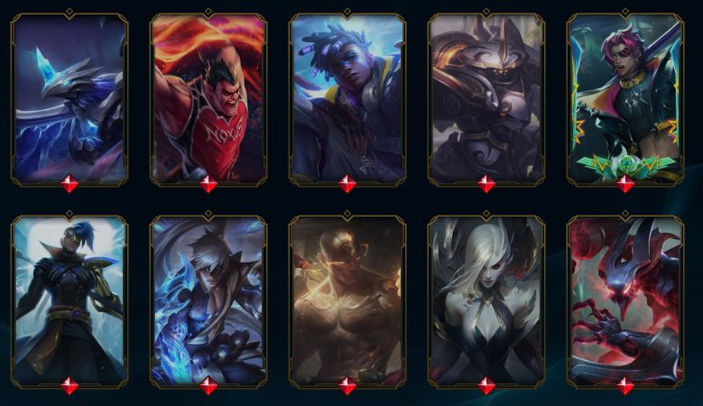 MINHA CONTA PARA TER UMA AJUDA!! tenho a skin dj sona e croma mitico do zed
