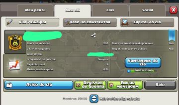 Clã LVL 19 no precinho!