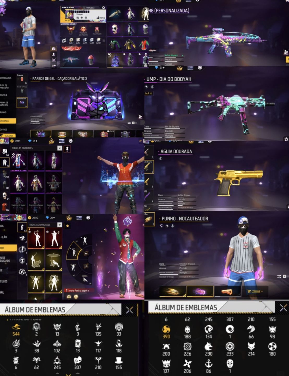 Conta FreeFire Rara (Preço Ngeociavél)