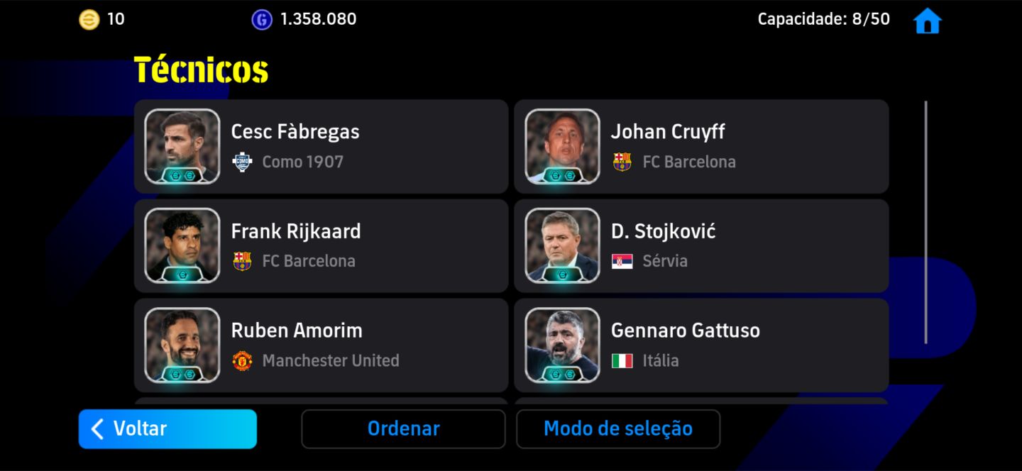Conta Efootball boa pra jogar com varios jogadores +3200