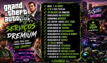 Upagens Conta GTA on-line enhanced