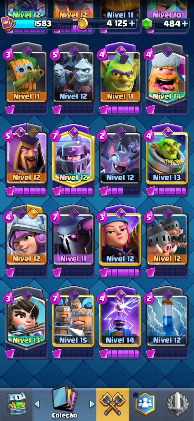 Conta Brawl stars e clash royale - Mesmo acesso