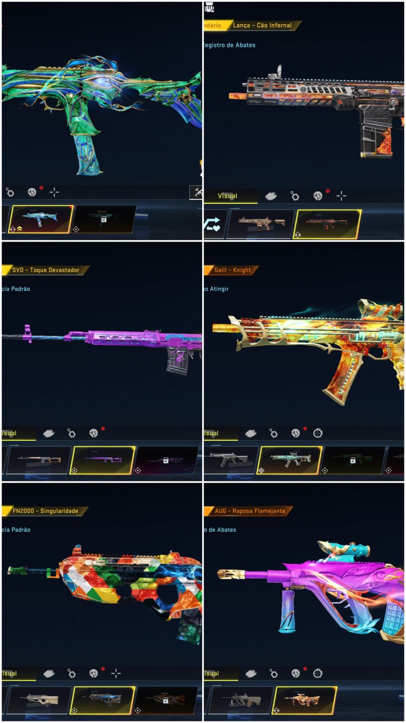 Conta de blood strike com armas eternal e ultras