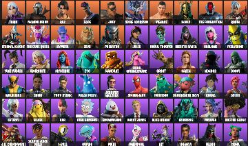 Conta Fortnite INSANA 102 Skins | Ghoul Trooper, Wolverine, Mystique + 16 Pagas