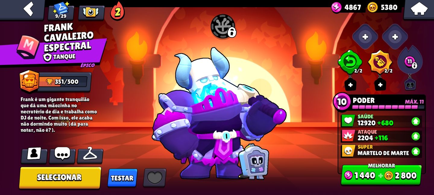 Conta de brawl para iniciar a jogar
