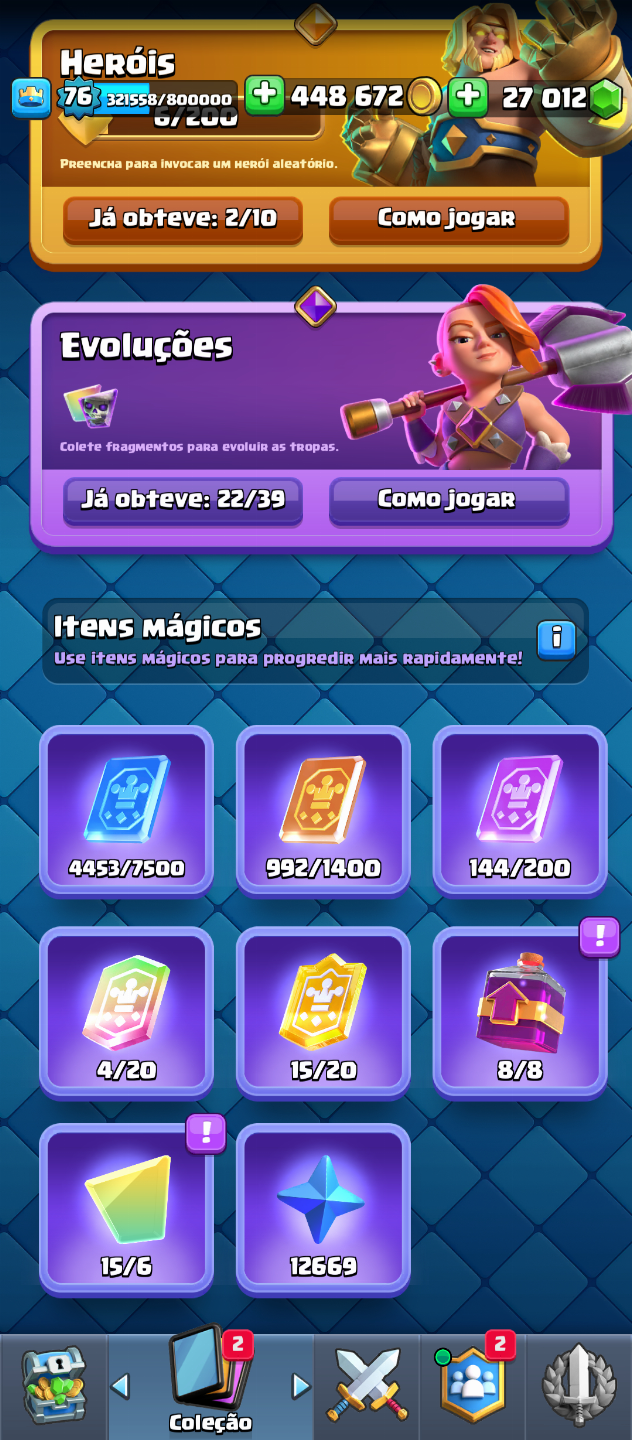 Melhor Conta do site, conta antiga level 76 emblema de 10 anos de jogo