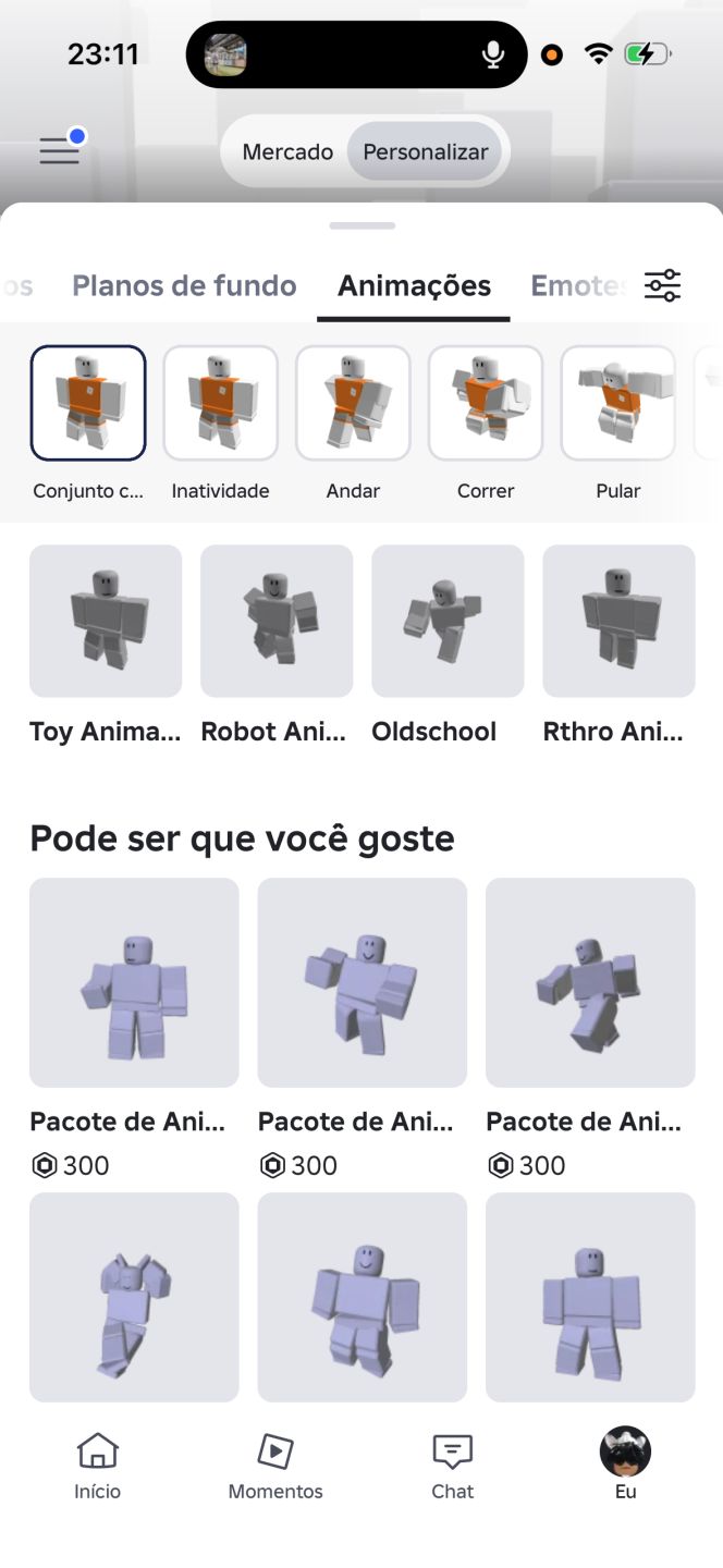 Conta Roblox com 1K De Robux