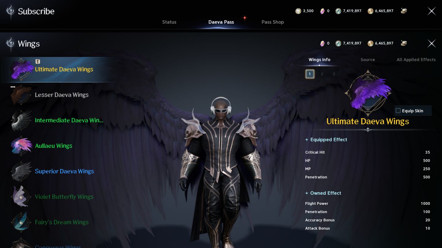 Conta Aion 2 Templar 1973 GS (VIP + PASSE PREMIUM)