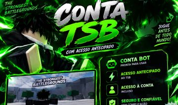 CONTA BOT DE ROBLOX-COM ACESSO ANTECIPADO DO TSB