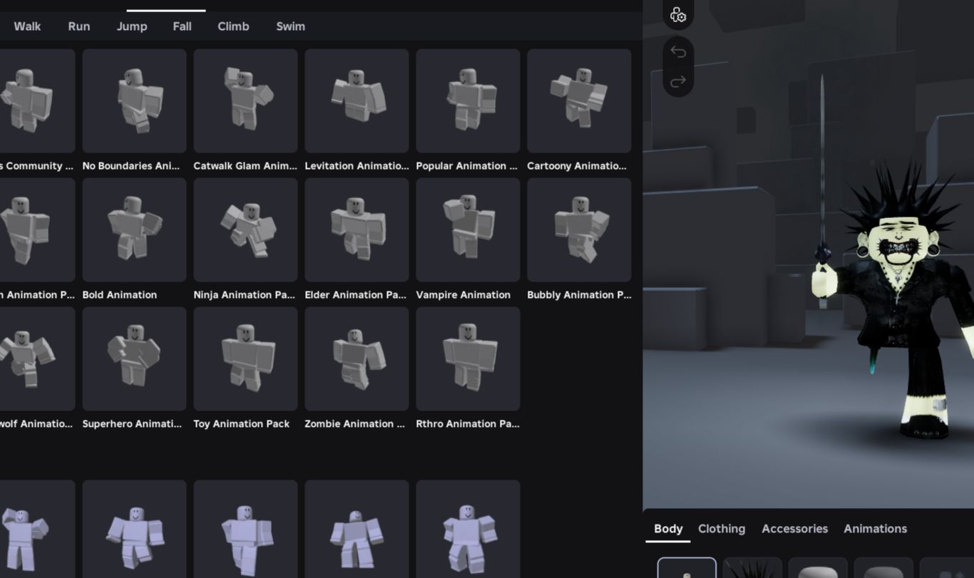 Conta com korblox