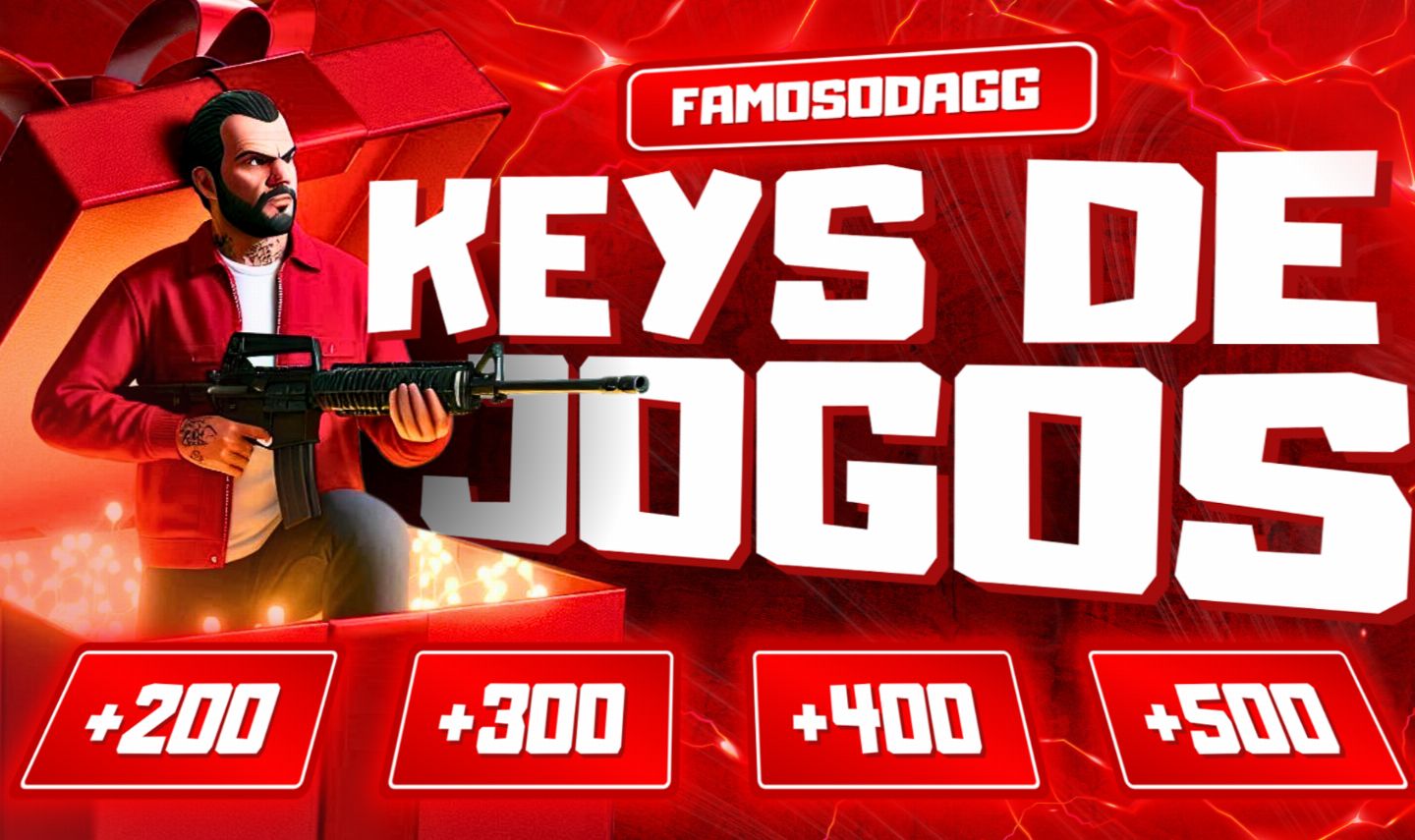 KEYS DE JOGOS COM VALORES DE +200 +400 +500 [ ENTREGA AUTOMÁTICA ]