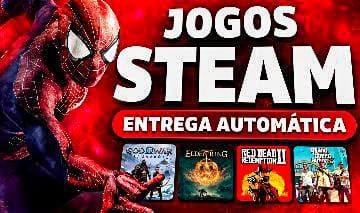 MELHOR PREÇO MUITO BARATO] CONTAS STEAM COM JOGOS ATUAIS - ENTREGA AUTOMATICA