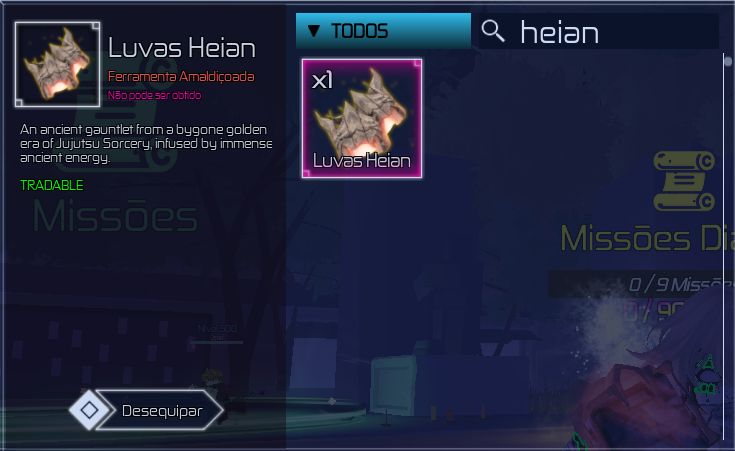 HEIAN GAUNTLETS NO JUJUTSU INFINITE