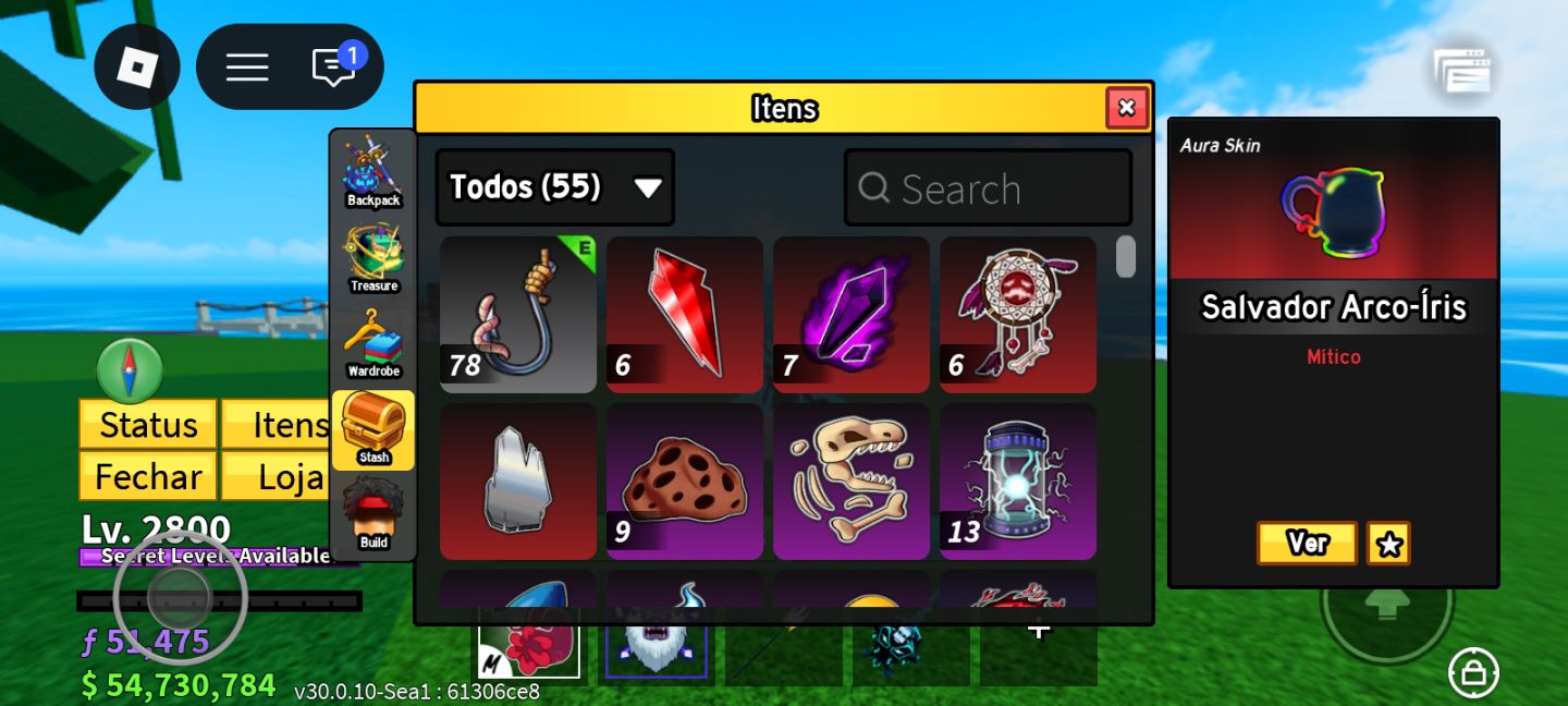CONTA DE BLOX FRUITS A MELHOR CONTA DE YETI RUNIC E UPADA