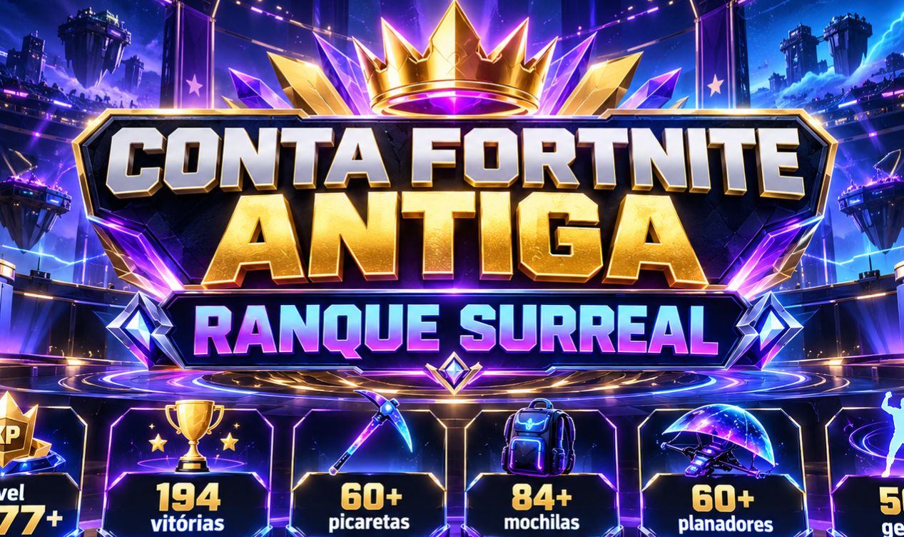 Conta Fortnite Antiga | Ranque Surreal | Rick Sanchez + Superman + Snoop Dogg