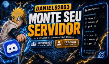 [PROMOÇÃO] CRIO SEU SERVIDOR NO DISCORD / MEMBROS, BOTS E ETC