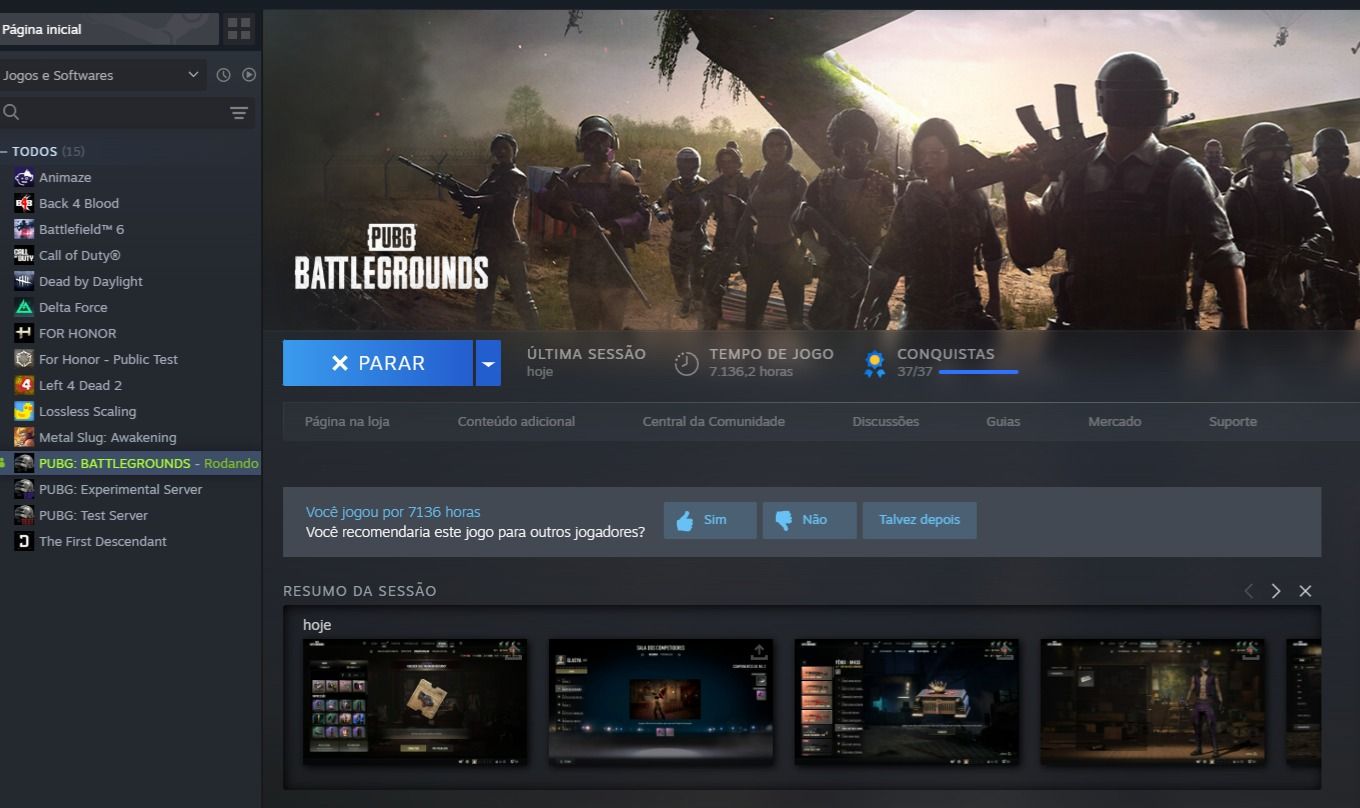 CONTA PRIMARIA DO PUBG DA STEAM - TOTAL ACESSO A CONTA!