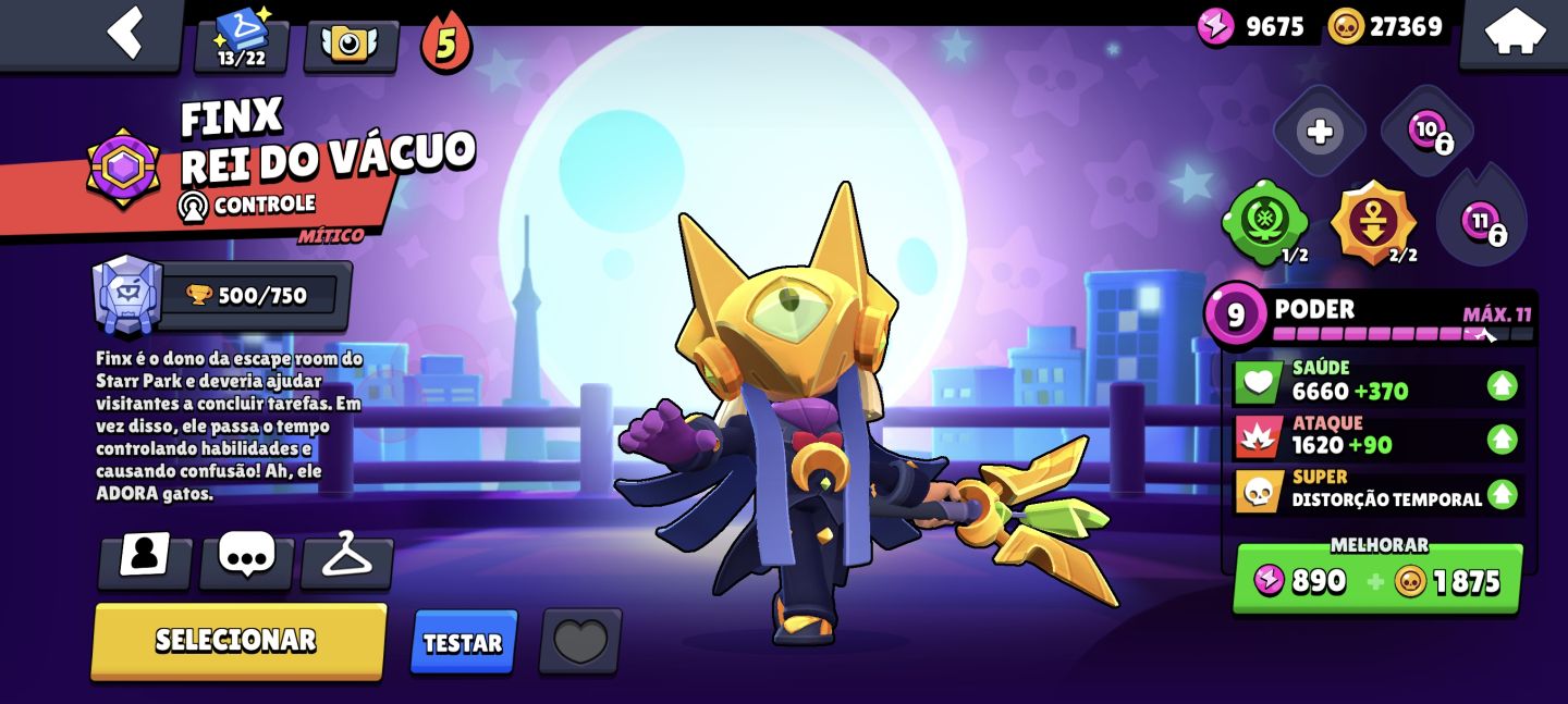Conta Supercell ID Mo.co + Brawl Stars muita skin cara