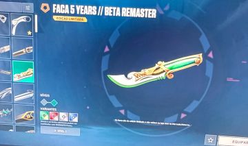Conta de Valorant! Com skin rara, skichampions, diversas facas, vários passes