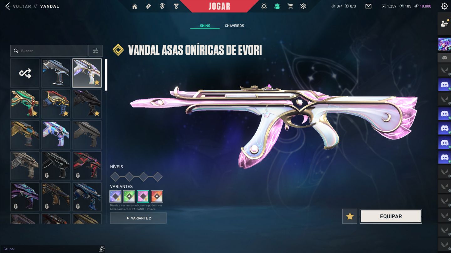 CONTA VALORANT + LEAGUE OF LEGENDS | LVL 172 | 201 SKINS | + DE 7K GASTOS