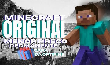 MINECRAFT ORIGINAL PERMANENTE + BRINDE - Minecraft - Contas - GGMAX