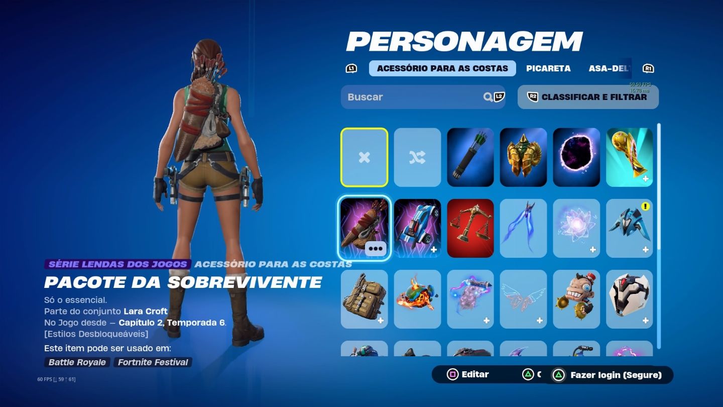 Conta Psn, com conta de Fortnite + skins e GTA San Andreas,detalhes na descrição