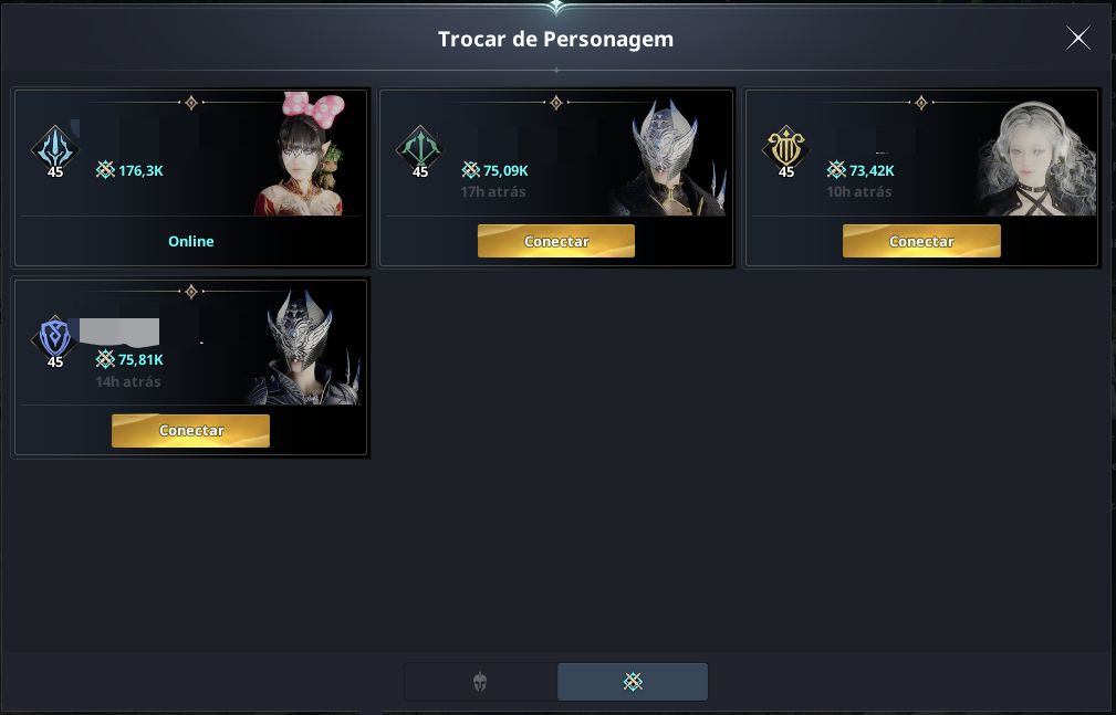 Aion 2 gladiador 176k de poder atualmente e 2882 GS 3 alt 1500+